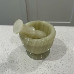 Authentic Jade Mortar & Pestle